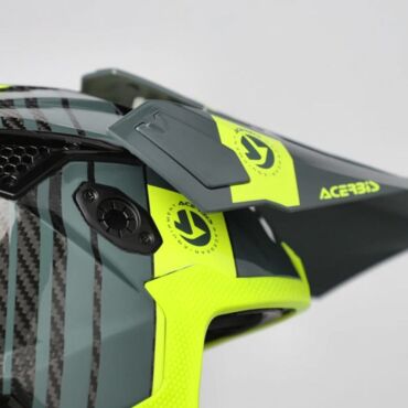 Acerbis Шлем Airstrike C 22 06 Black Fluo Yellow - миниатюра 3