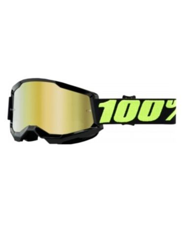 100% Очки Strata 2 Goggle Upsol Mirror Gold Lens
