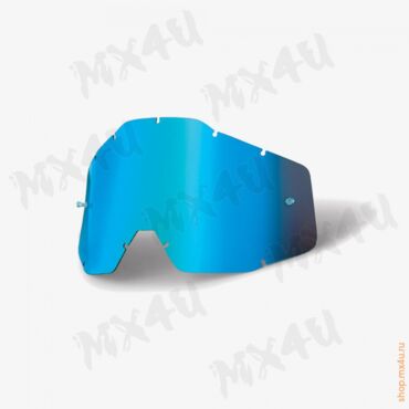 Линза подростковая 100% Accuri Strata JR Anti Fog Blue Mirror - миниатюра 1