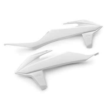 Боковины радиатора белые KTM SX SX F 19 22 / EXC EXC F 20 23 - миниатюра 1