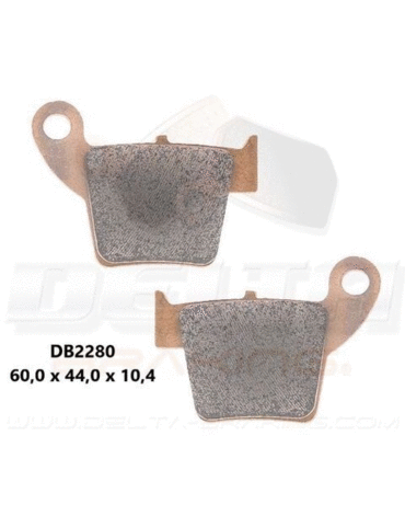 тормозные колодки задние Honda CR 125 250 '02 07 + CRF 250 450 '02 25