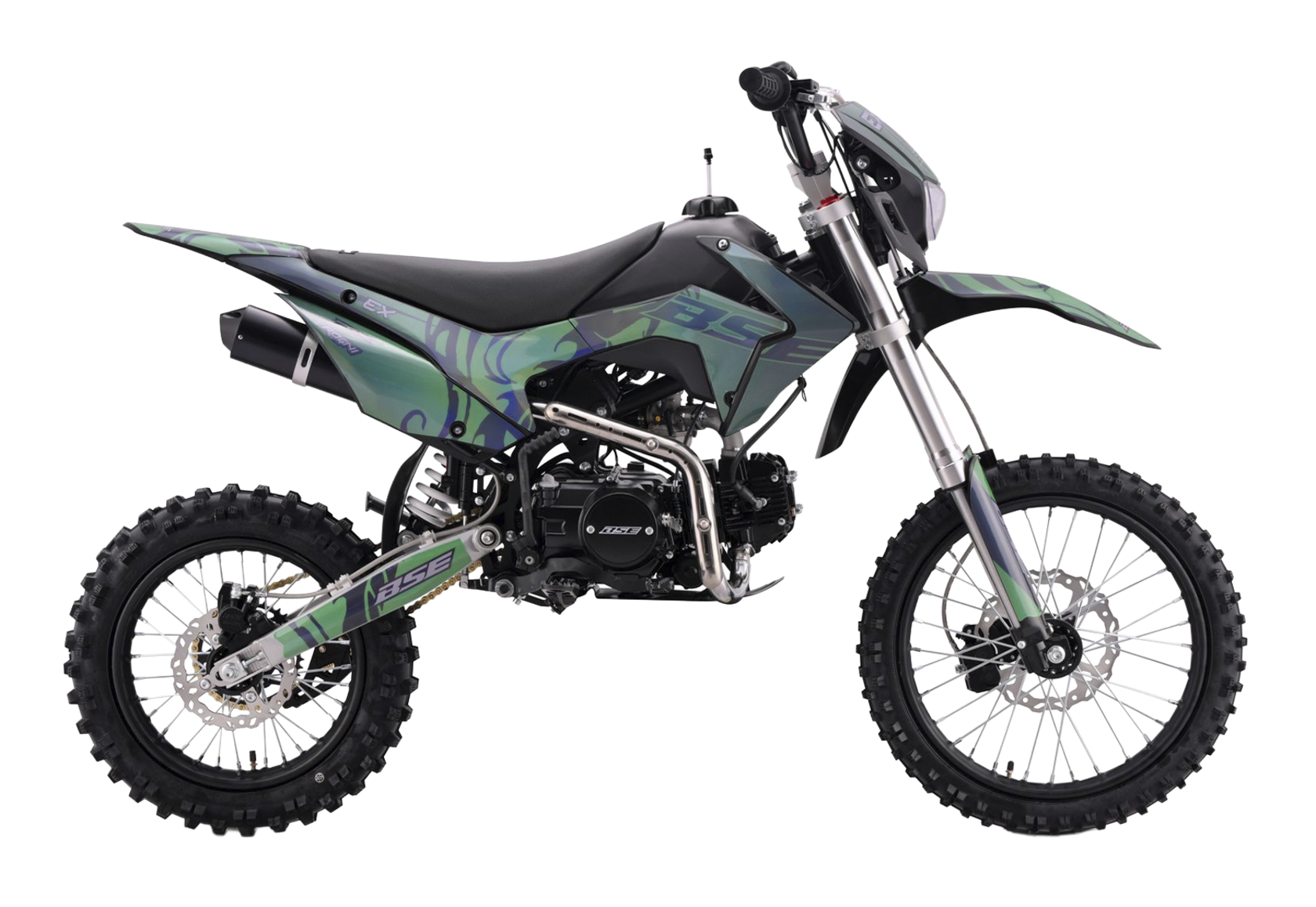 Питбайк BSE EX 17 14 Rift Green - фото 5