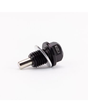 Сливной болт масла с магнитом CNC М12 х 1.5 Black