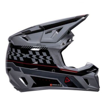 Leatt Шлем кроссовый 8.5 Grey V26 + очки Velocity 5.5 - миниатюра 4