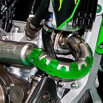 Защита глушителя 4Т универсальная Armadillo Head Pipe Guard 40см. - миниатюра 1