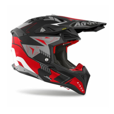Airoh Мотошлем Aviator 3 Spin Red Matt - миниатюра 1