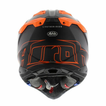 Шлем AIROH AVIATOR 3 GLORY, Оранжевый (Матовый) - миниатюра 6