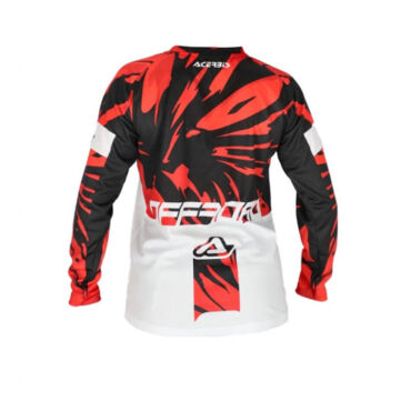 Acerbis Джерси детское MX J KID FOUR White Red - миниатюра 1