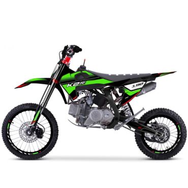 Питбайк K2R PF 190 Lime Black - миниатюра 2