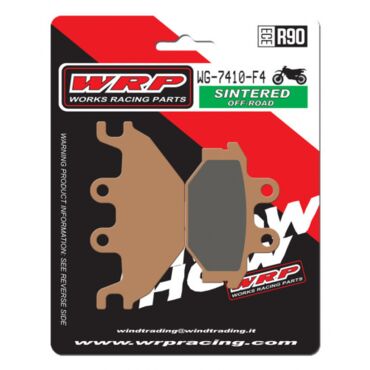 Тормозные колодки WRP WG 7410 F4 (LMP410 OR / FDB2184 / FA377) - миниатюра 1