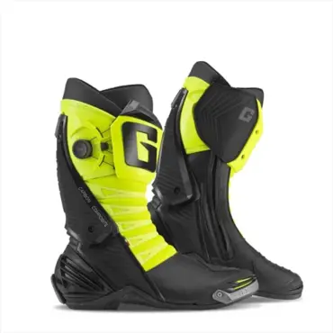 Мотоботы Gaerne GP1 LS Black Fluo Yellow - миниатюра 4