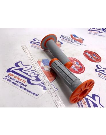 RENTHAL G155 Ручки руля (грипсы) Dual series (Grey Orange)