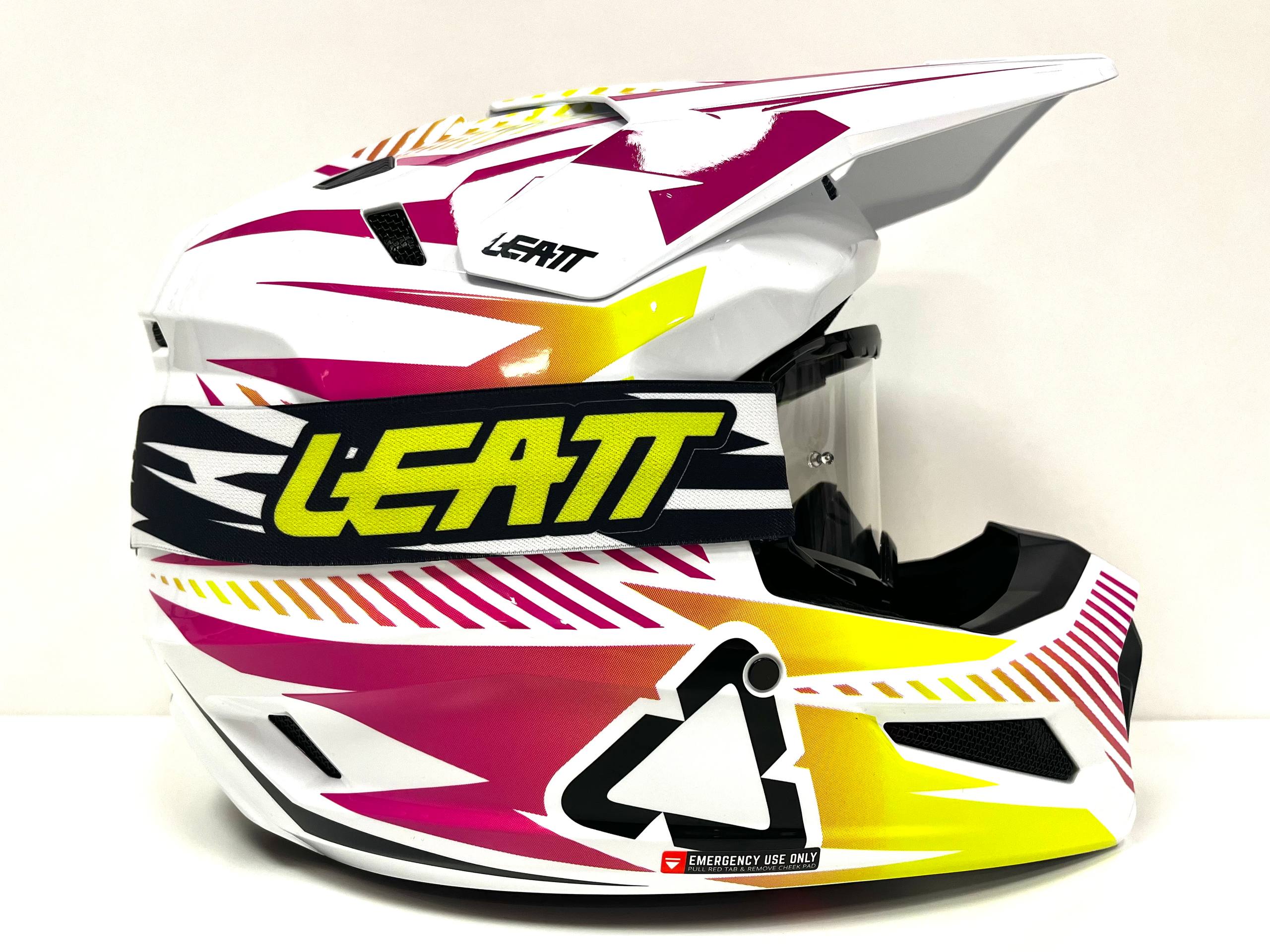 Шлем кроссовый Leatt Moto 3.5 V26 Storm Pink (ЧЗ) - фото 4
