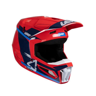 Leatt Шлем кроссовый детский Helmet Kit Moto 3.5 Jr V25 Royal - миниатюра 4
