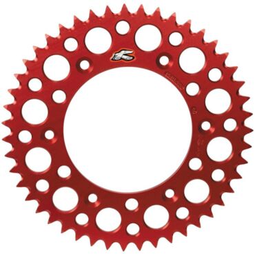 Звезда ведомая CR CRF (Renthal) 48, red - миниатюра 1