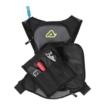 Acerbis Рюкзак с гидропаком Acqua Logo Black Grey (5 2 L) - миниатюра 5