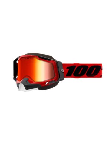 100% Очки Racecraft 2 Snowmobile Goggle Red Mirror Red Lens