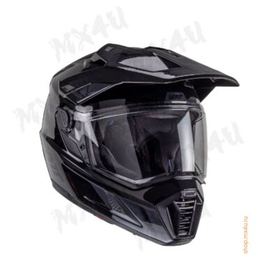 Внедорожный шлем ADV Leatt 8.5 V25 - Черный - миниатюра 3