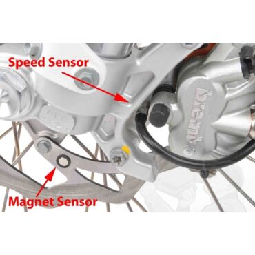 TRAIL TECH панель приборов ENDURANCE II KITS ( 665 20704B ) ( 202 704 ) - миниатюра 3