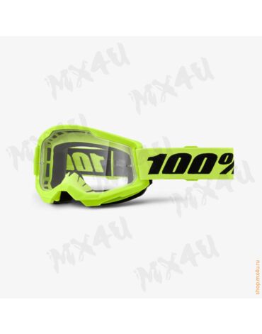 Очки Strata 2 Neon Yellow / Прозрачная линза