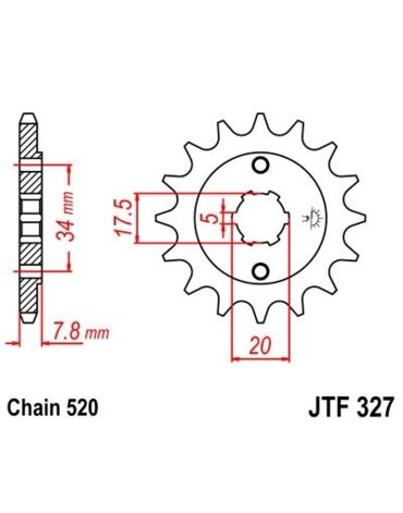 Звезда ведущая JTF327.13