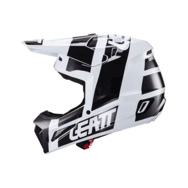 Leatt Шлем кроссовый Moto 3.5 Helmet Kit 2024 Black White - миниатюра 3