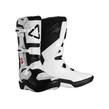 Leatt Мотоботы подростковые кроссовые 3.5 V26 White - миниатюра 3