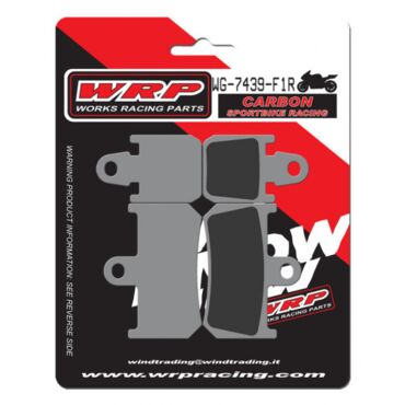 Тормозные колодки WRP WG 7439 F1R (LMP439 CRR / FDB2217 / FA442) - миниатюра 1