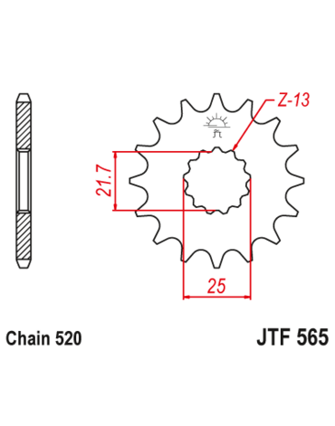 Звезда ведущая JTF565.16