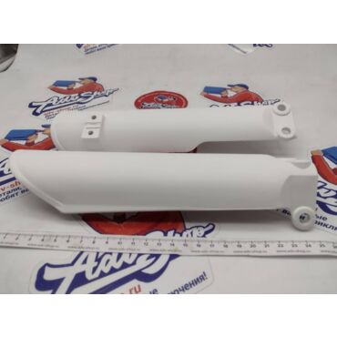 KTM FORK PROTECTOR SET 65 SX WHITE защита вилки белая 50 65 SX ( 4610109400028 ) - миниатюра 1
