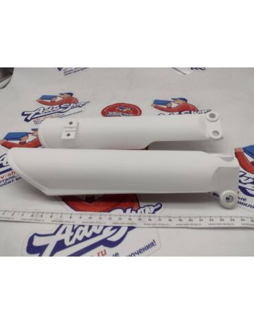 KTM FORK PROTECTOR SET 65 SX WHITE защита вилки белая 50 65 SX ( 4610109400028 )