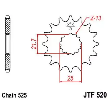 Звезда ведущая JTF520 - миниатюра 1