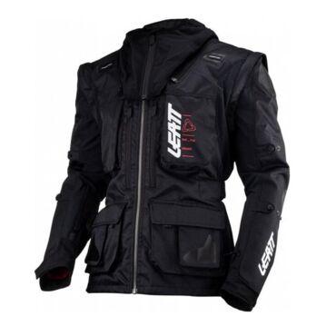 Leatt мотокуртка Enduro Jaket 5.5 2026 Black - миниатюра 1