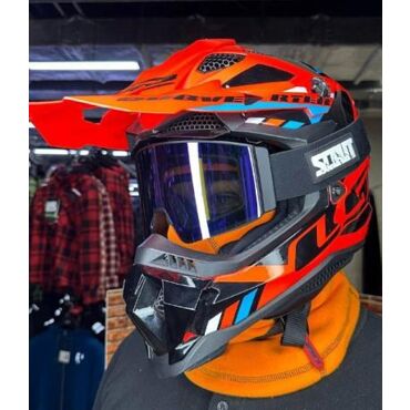Очки с подогревом Scout HB 20A Vision X Heated Goggles Black, Violent lens - миниатюра 5