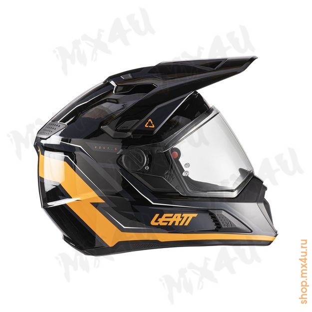 Кроссовый шлем ADV 7.5 Black Orange V26 - фото 4