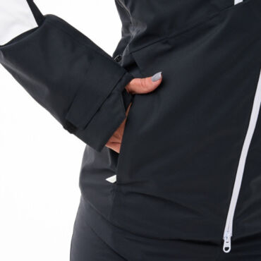 Dragonfly Куртка горнолыжная утепленная Gravity Woman 2025 White Snow Black - миниатюра 5