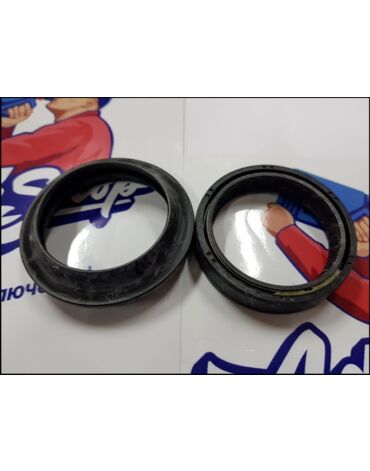 HONDA Сальник + пыльник пера вилки ( комплект на одно перо ) XL1000 без ABS 03 06  ( 51490MCF000 )