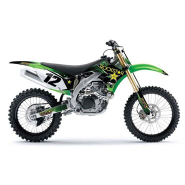 Наклейки FX Rockstar под мотоциклы Kawasaki KX250F 2013 16 - миниатюра 1