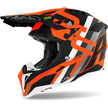 Шлем AIROH AVIATOR 3 Rainbow Orange Matt (матовый) - миниатюра 3
