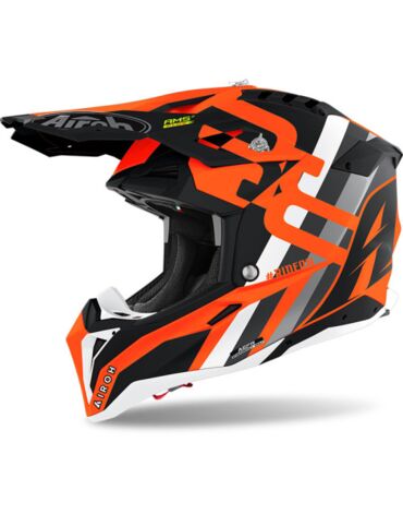 Шлем AIROH AVIATOR 3 Rainbow Orange Matt (матовый)