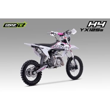 Питбайк BRZ H4 YX125s 17 14 (полуавтомат, электростартер) - миниатюра 2