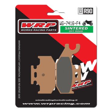 Тормозные колодки WRP WG 7416 F4 (LMP416 OR / FA428) - миниатюра 1