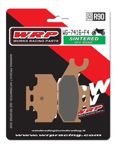 Тормозные колодки WRP WG 7416 F4 (LMP416 OR / FA428)