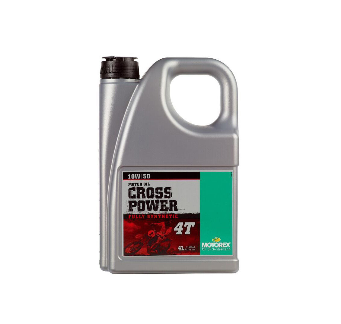 Масло моторное Motorex Cross Power 4T SAE 10W 50 JASO MA2 4л