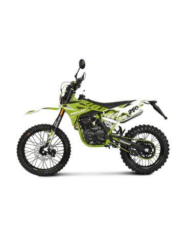 Мотоцикл эндуро PROGASI SUPER MAX 250RR Green 21 18 с ПТС