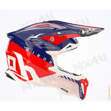 Внедорожный шлем Strycker Skin - Красный\Глянец - миниатюра 1