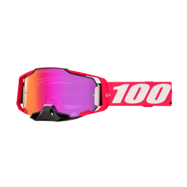 100% Очки Armega Hiper Kloug / Mirror Dark Red - миниатюра 1