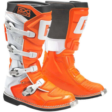 Мотоботы GAERNE GX 1 GOODYEAR, оранжевый белый - миниатюра 4