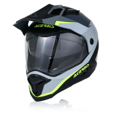 Acerbis Шлем REACTIVE GRAFFIX Black Grey - миниатюра 2