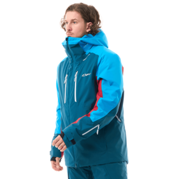 Dragonfly Куртка горнолыжная утепленная Gravity Man Dark Blue Сherry 2025 - миниатюра 11